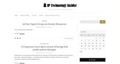 Desktop Screenshot of iptechnologyinsider.com