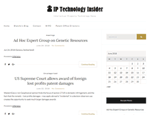 Tablet Screenshot of iptechnologyinsider.com